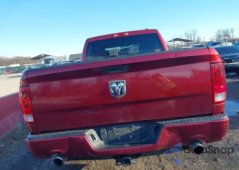 2012 Ram 1500 St из США, поврежденный, VIN 1C6RD6FT8CS159073